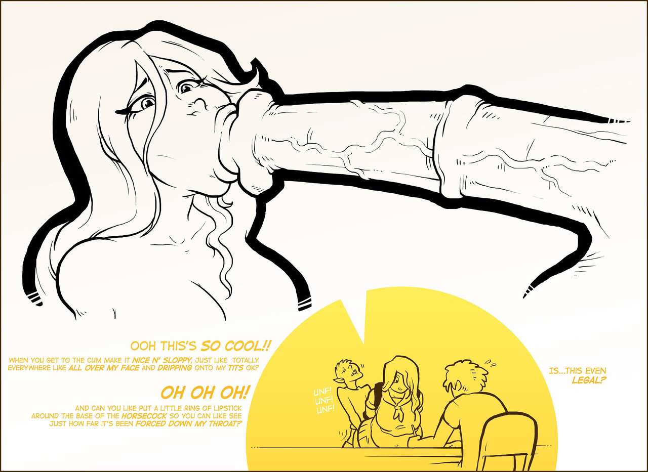 fellatio, female, horse, horsecock, huge cock, male, monochrome, oral, penis, sheath, sketch, sparrow (artist), tagme, zoophilia