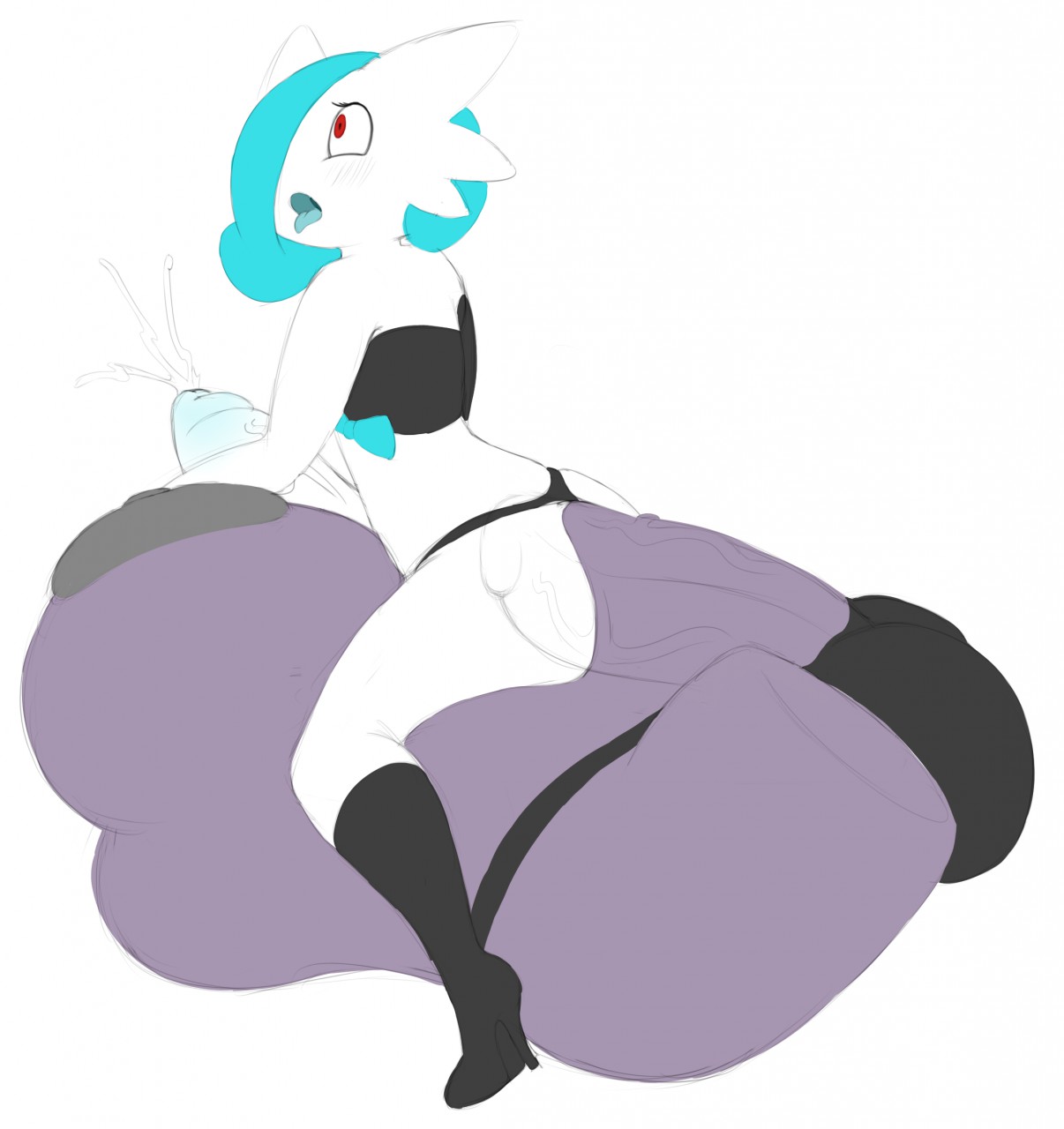 anal, bow, breasts, cum, dildo, female, femboy, gardevoir, girly, high heels, male, male gardevoir, mcnasty, nintendo, paizuri, penis, pokemon, pokemon (species), pokemon rse, sex doll, sex toy, tongue, toy (mcnasty)