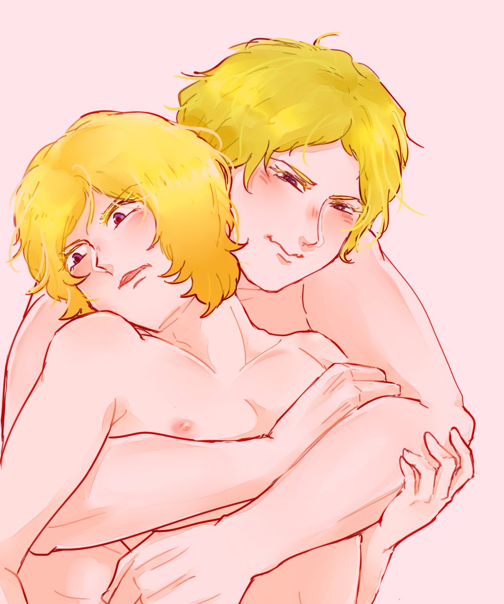 char_aznable gundam incest male male_only quattro_bajeena selfcest