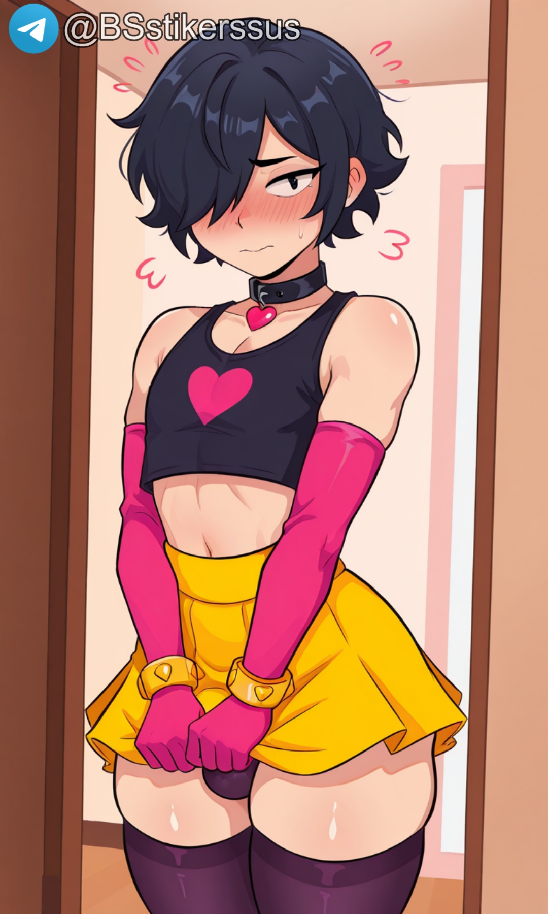 ai generated, brawl stars, edgar (brawl stars), femboy, tagme