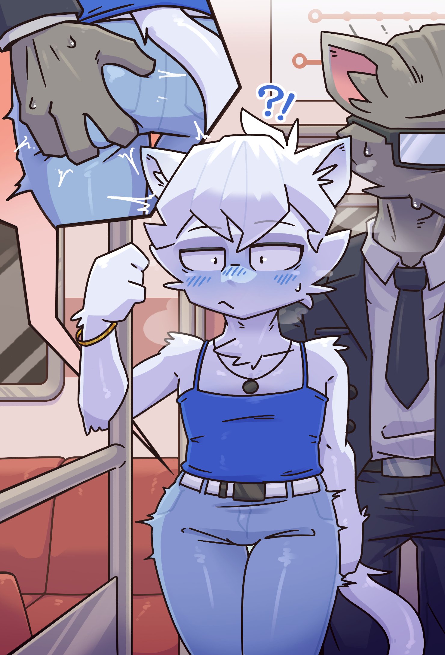 femboy, fukuro (character), furry, gay, oc, teka77909771