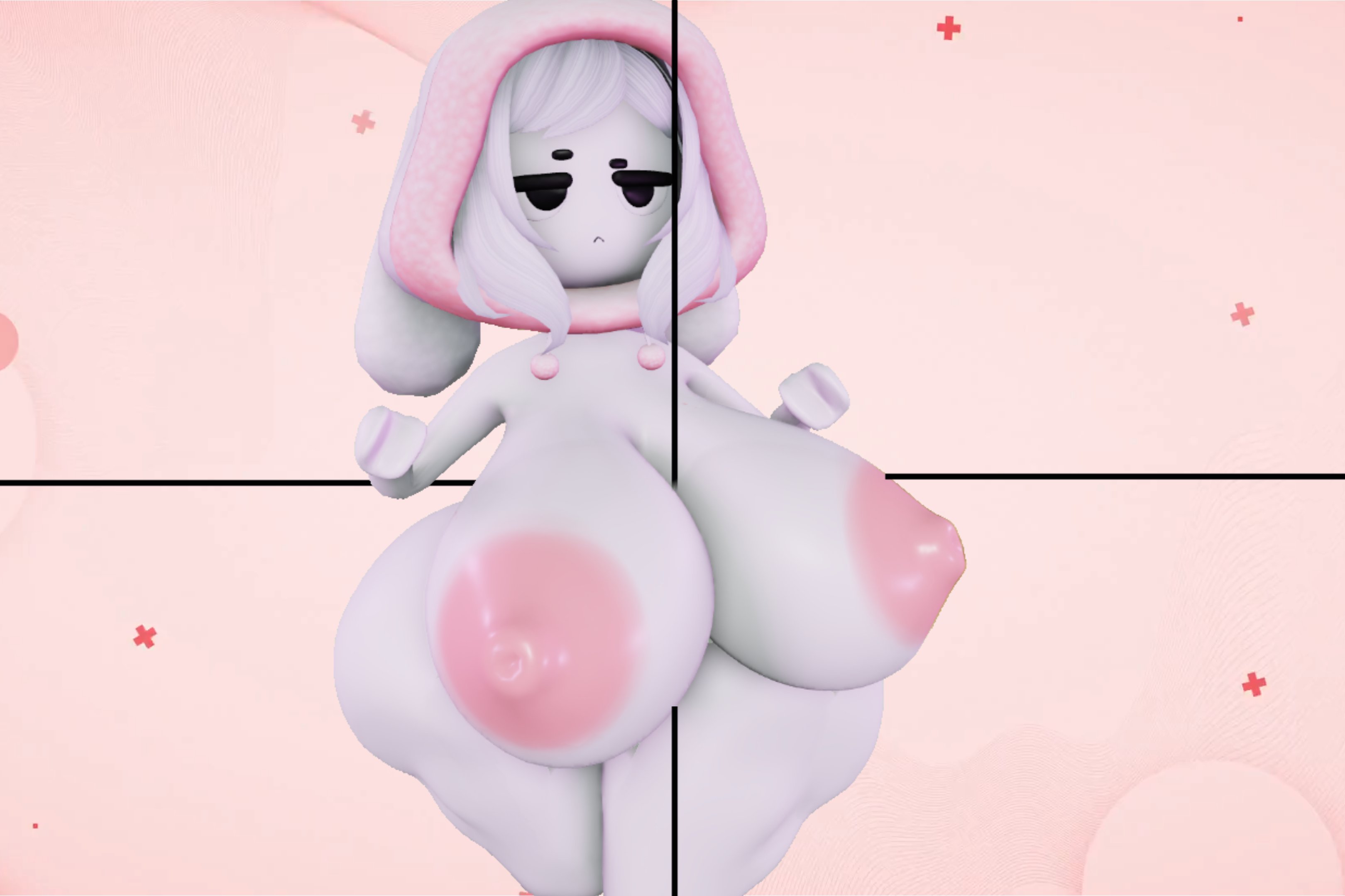 1girls, 3d, antochan, areolae, big breasts, big nipples, big thighs, breasts, breasts out, chiki-antu, female, female only, giant breasts, gigantic breasts, huge breasts, huge nipples, huge thighs, hyper breasts, naked, naked female, nipples, nude, nude female, roblox, robloxian, thighs, white skin