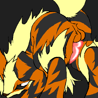 anthro arcanine camiod color feral fur furry male male_only nintendo nude penis pokemon pokemon_(species) raised_tail solo tagme tail testicles windie