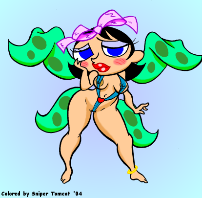 2004 hyper_eyes ms._keane powerpuff_girls sniper_tomcat straight_hair tagme