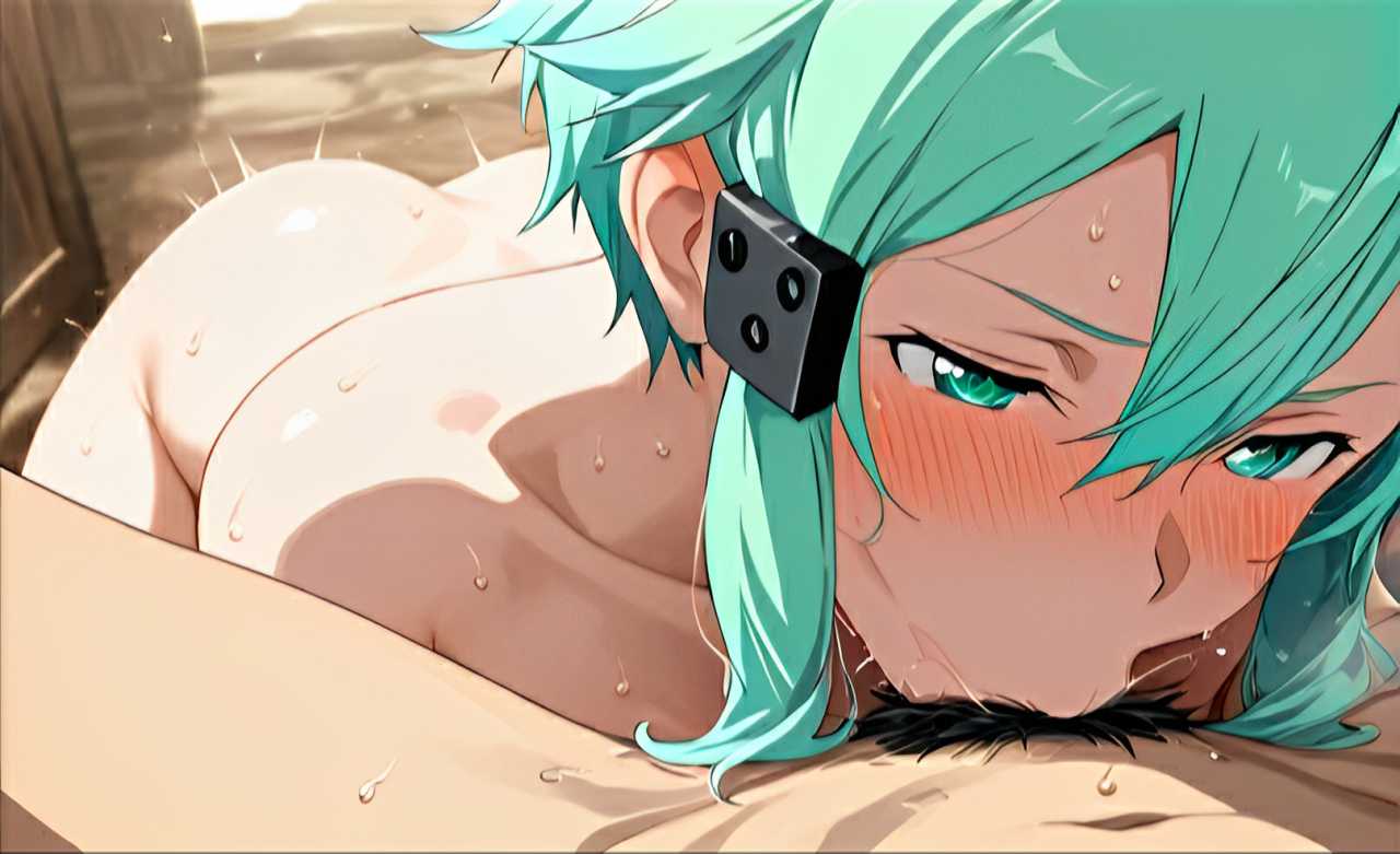 ai_generated aqua_eyes aqua_eyes_female aqua_hair aqua_hair_female asada_shino bare_ass bare_shoulders blush blush_lines blushing_face blushing_female collarbone cute cute_girl deepthroat deepthroat_no_hands dick_in_mouth embarrassed embarrassed_face embarrassed_female embarrassed_nude_female female_focus female_sub female_submissive femsub girl glare glare_(lighting) gun_gale_online hair_between_eyes hair_ornament half-closed_eyes light-skinned_female light_skin male_dominating_female male_pubic_hair medium_hair motion_lines naked naked_female naked_girl naked_male no_hands nude nude_female nude_male nude_male_nude_female nude_man obedience obedient obedient_female obedient_sub pov pov_male pubic_hair_on_face saliva saliva_on_face salivating short_hair short_hair_female side_bangs sinon submissive submissive_female sweat_on_ass sweat_on_face sweat_on_forehead sweatdrop sweatdrops sweaty sweaty_butt sweaty_girl sweaty_shoulders sword_art_online teen teen_girl teenage teenage_girl teenager teenager_girl vacuum-like_fellatio vacuum_fellatio vacuum_suck virtual_reality young young_female young_girl