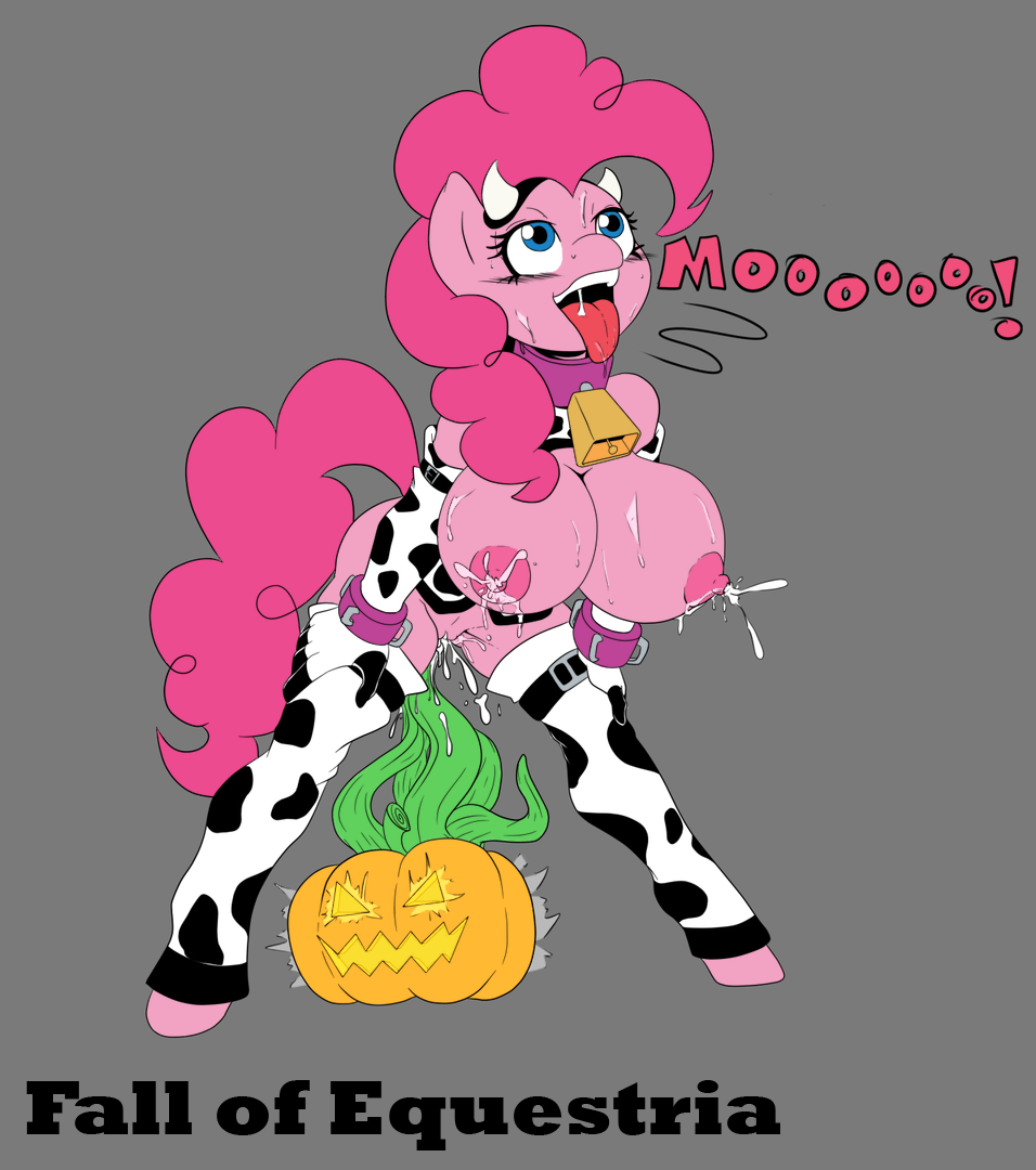 2016 anthro anthrofied bell big_breasts black_and_white blush breasts clothing collar consensual_tentacles cum dialogue earth_pony elbow_gloves english_text equine fall_of_equestria female food forgey friendship_is_magic fruit gloves headband hi_res horse inked lactation legwear mammal milk monochrome my_little_pony nipples penetration pinkie_pie_(mlp) pony poprocks pumpkin pussy sex shackles sketch slave solo stockings straight_hair sweat tentacle text tongue tongue_out vaginal_penetration