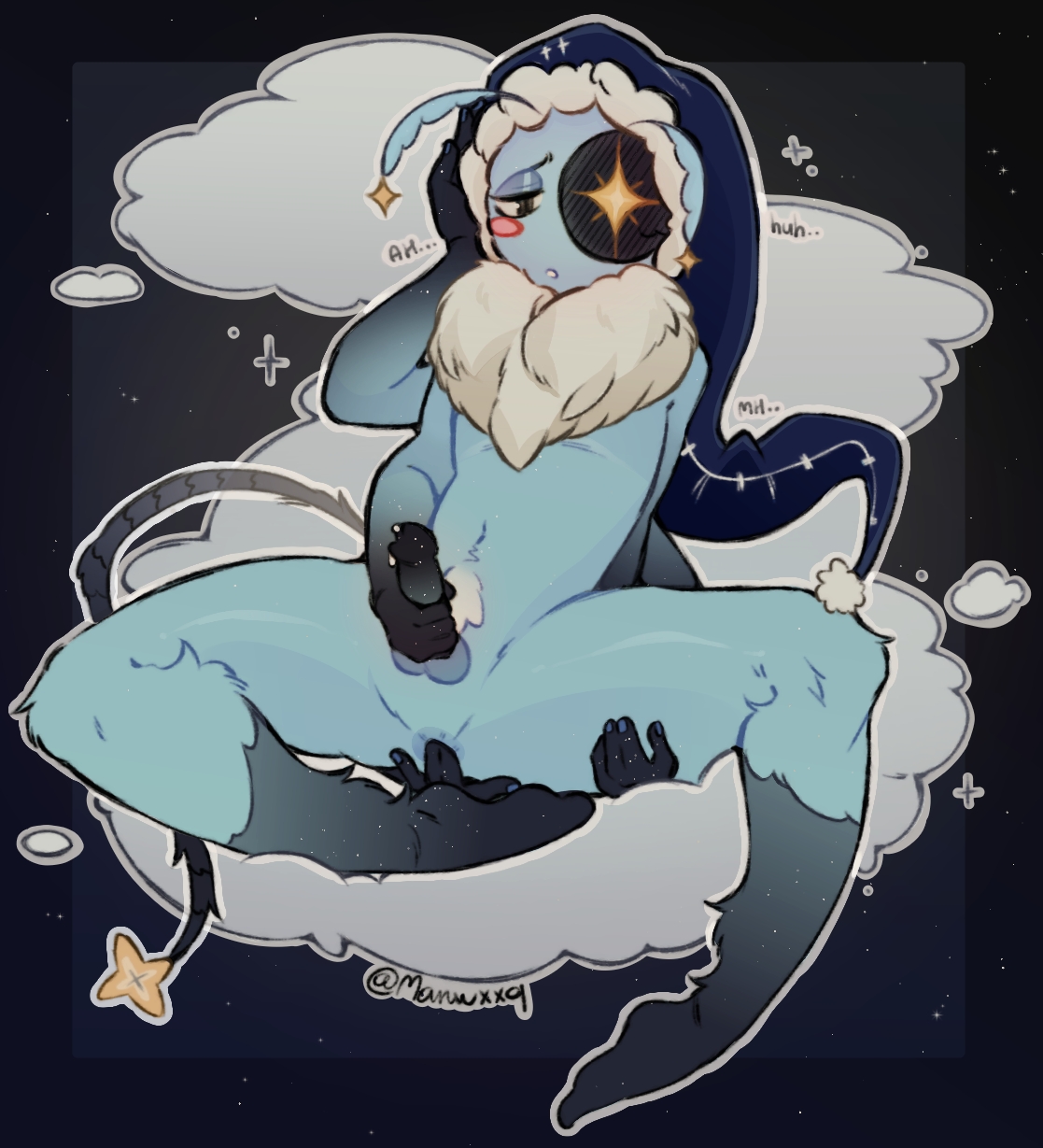 4 arms, astro (dandy's world), dandy's world, fingering, gay, jerkingoff, male, manwxxq, moth, multi arm, multi limb