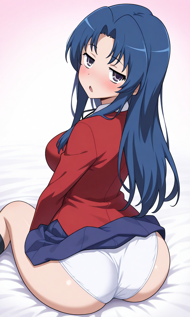 ai_generated ami_kawashima big_ass big_breasts big_butt kawashima_ami toradora!