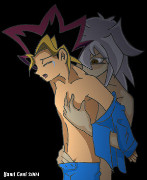 2001 tagme yami_bakura yaoi yu-gi-oh! yugi_muto