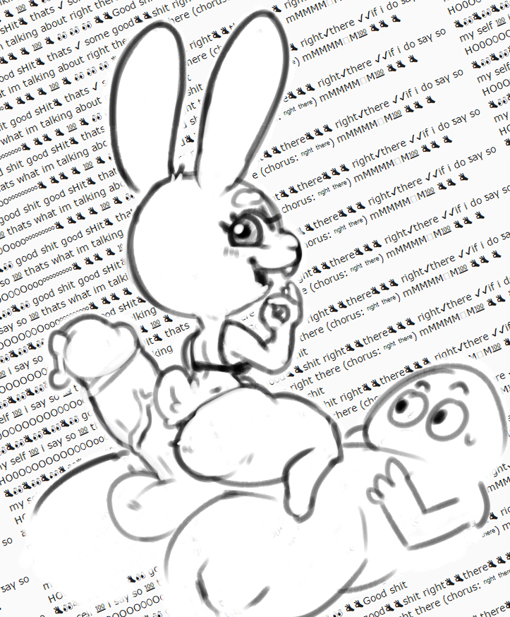 2016 anthro blush bra bunny_(zoobe) clothed clothing cum cum_drip dripping female fur lagomorph looking_at_viewer male mammal nervous open_mouth panties penis pepperchan rabbit smile straight sweat text underwear zoobe