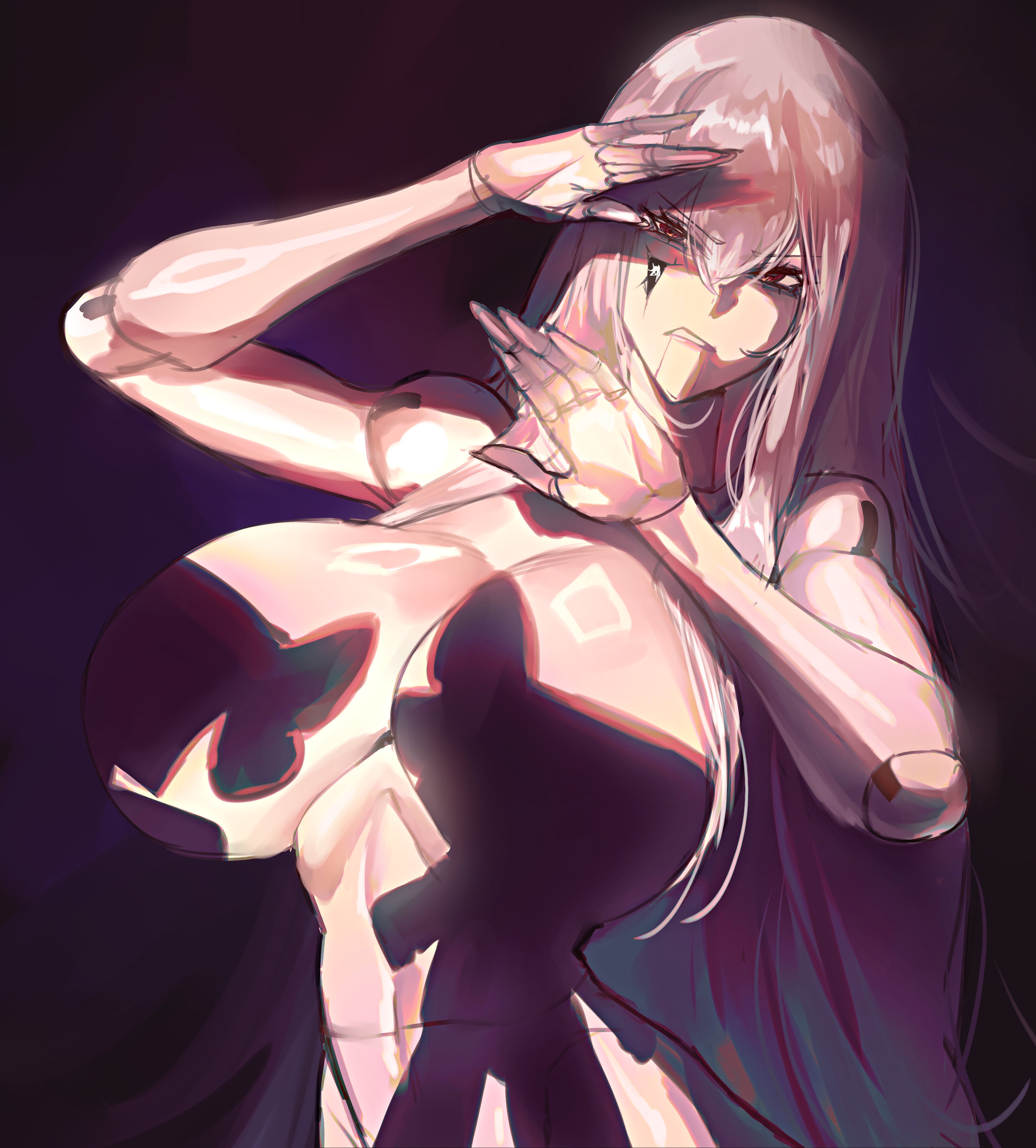 1girls, doll, doll joints, female, hands casting shadow, indie virtual youtuber, jaz wispsings, light skin, light-skinned female, porcelainmaid, virtual youtuber, vtuber