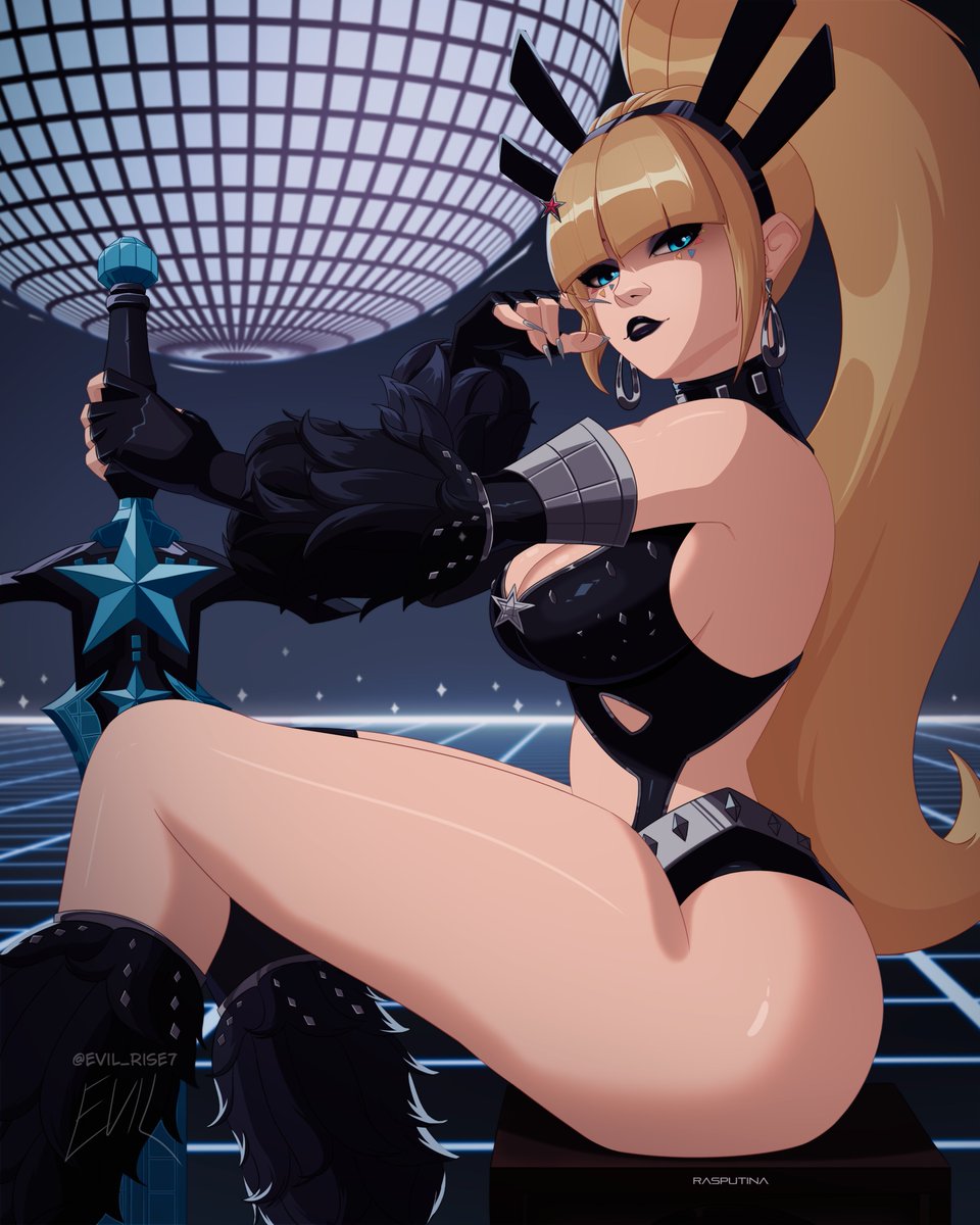 1girls, 2d, ass, big ass, big breasts, blonde hair, child bearing hips, cleavage, curvaceous, curvaceous body, curvaceous female, curvaceous figure, curvaceous hips, curvaceous thighs, evil rise7, female, female only, fully clothed, magik (illyana rasputin), magik (infernal idol), magik (marvel rivals), marvel, marvel rivals, solo, thick thighs, waifu