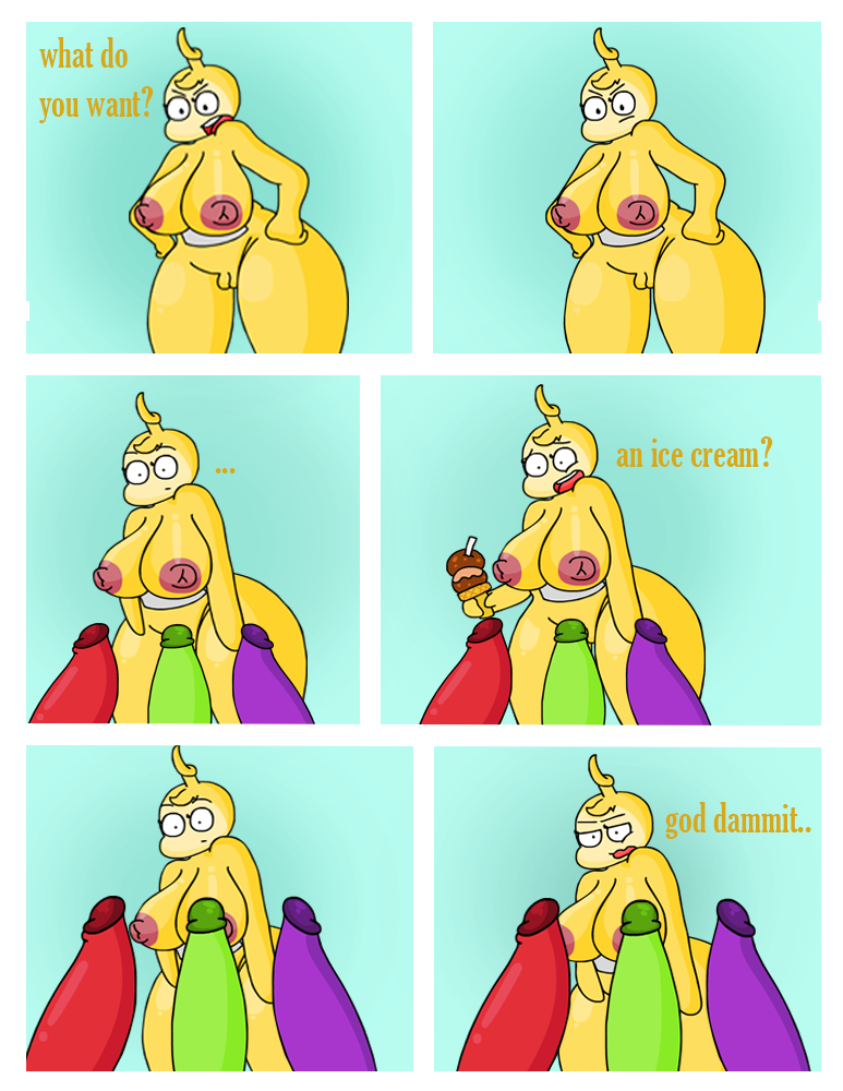 1girls 3boys 5:8 6_panel_comic ambiguous_gender annoyed ass big_penis breasts comic detnox dipsy green_penis huge_cock huge_penis hyper_penis ice_cream laa-laa large_penis long_ears naked po_(teletubbies) purple_penis red_penis speechless teletubbies the_main_teletubbies_cast thick_penis thick_thighs tinky_winky tumblr yellow_skin