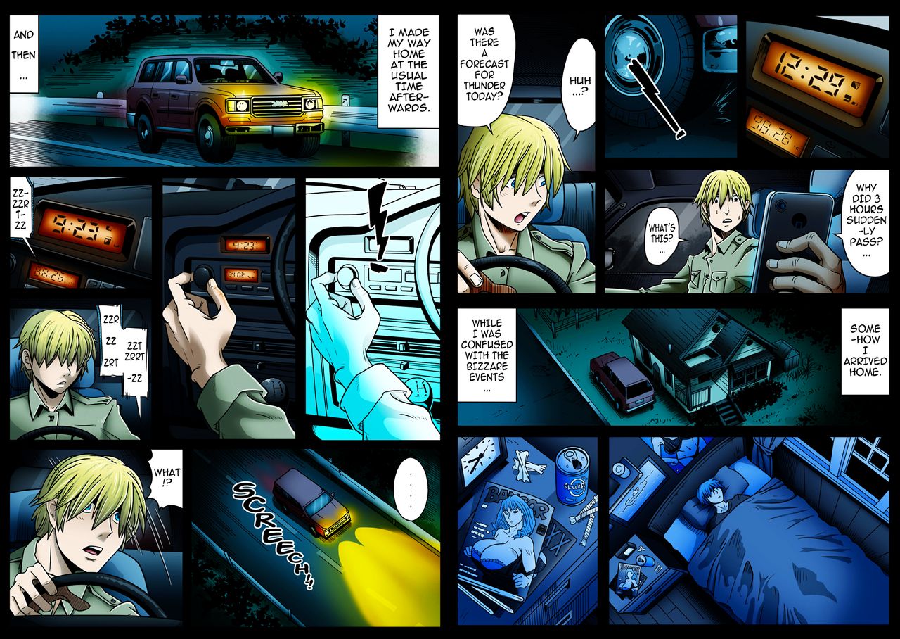 anime anime_style comic double_deck english_text guityg manga