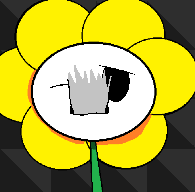 anon anonymous_character disembodied_penis double_double_d duo elemental_creature fellatio flora_fauna flower flower_creature flowey_the_flower genitals grass human male male/male mammal one_eye_closed oral penile penis plant questionable_consent scared sex undertale undertale_(series) uwu wink