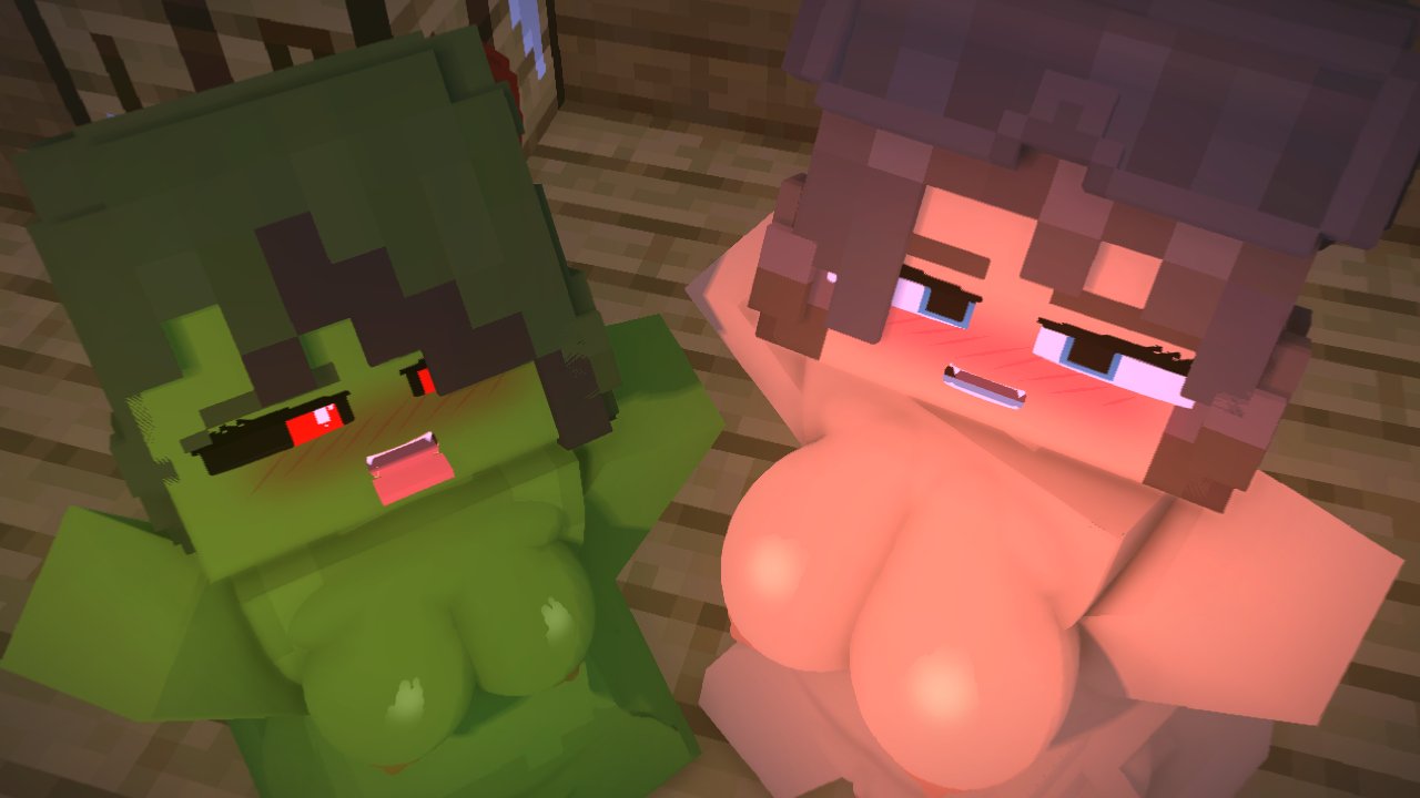 1futa 1girls 3d blue_eyes brown_hair centrifigual claire_(centrifigual) erect_nipples female futanari glasses_on_head green_body green_hair horny_female horny_futa human_female kneeling kneeling_female kneeling_position looking_at_viewer mine-imator minecraft monster_girl nude_female nude_futanari open_mouth outside ponytail red_eyes rivera_(centrifigual) tagme tongue_out wet_pussy white_skinned_female zombie_futa_(minecraft)