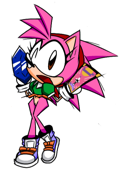 amy_rose classic_amy_rose diamond happy no_panties pink_fur pink_hair pussy pussy_peek sega shoes shoes_only skirt skirt_lift sonic_(series) sonic_cd sonic_the_hedgehog_(series) tarot_card