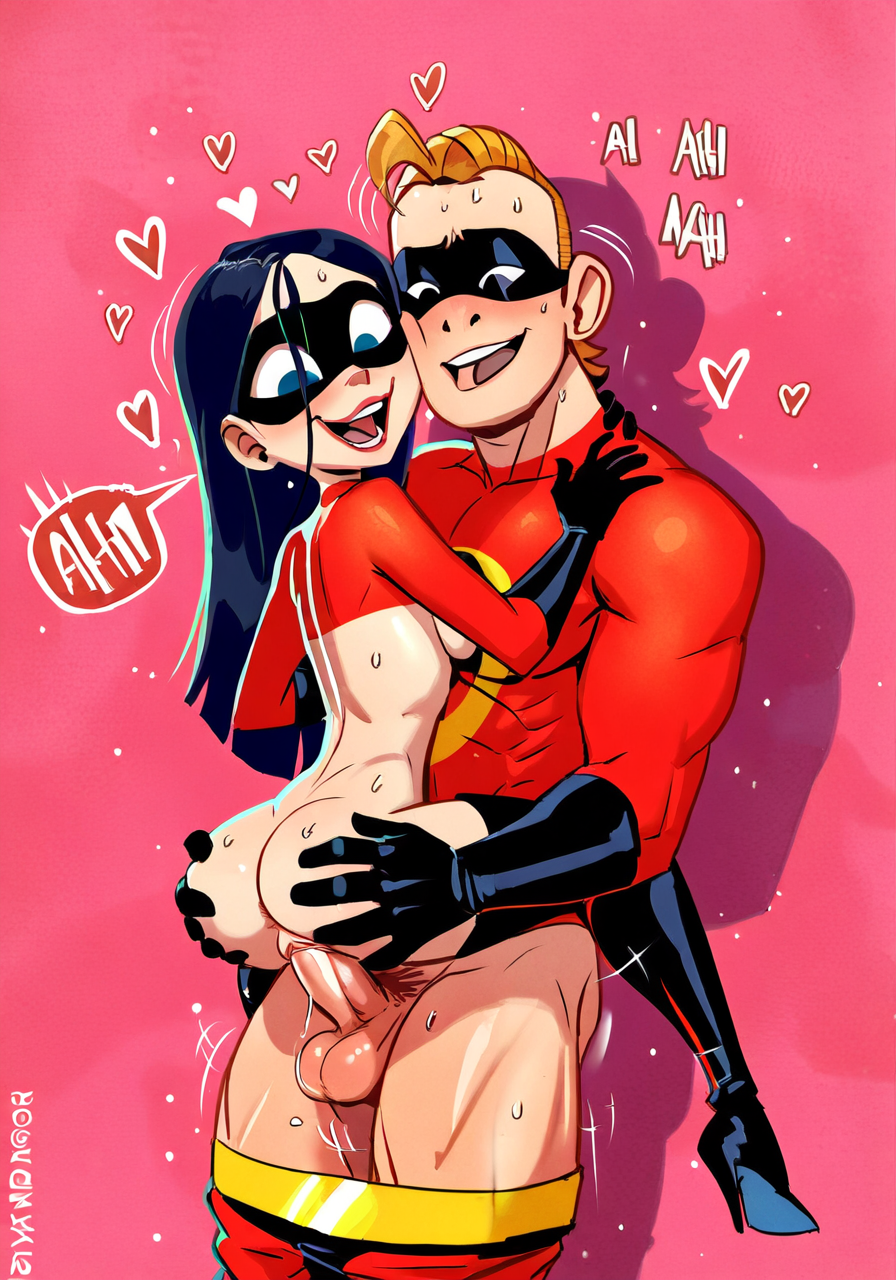 ai_generated carried high_heels sex the_incredibles violet_parr