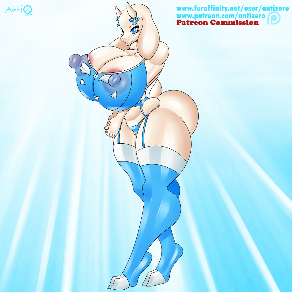 1girls 2016 2d anthro anthro_female anthro_only antizero ass big_breasts big_butt blue_eyes boss_monster breasts cameltoe caprine clothed clothing erect_nipples fangs female female_only furry furry_female furry_only garter goat goat_humanoid horn horns humanoid humanoid_female humanoid_only mammal mature_female nipples simple_background skimpy solo toriel undertale undertale_(series) video_games