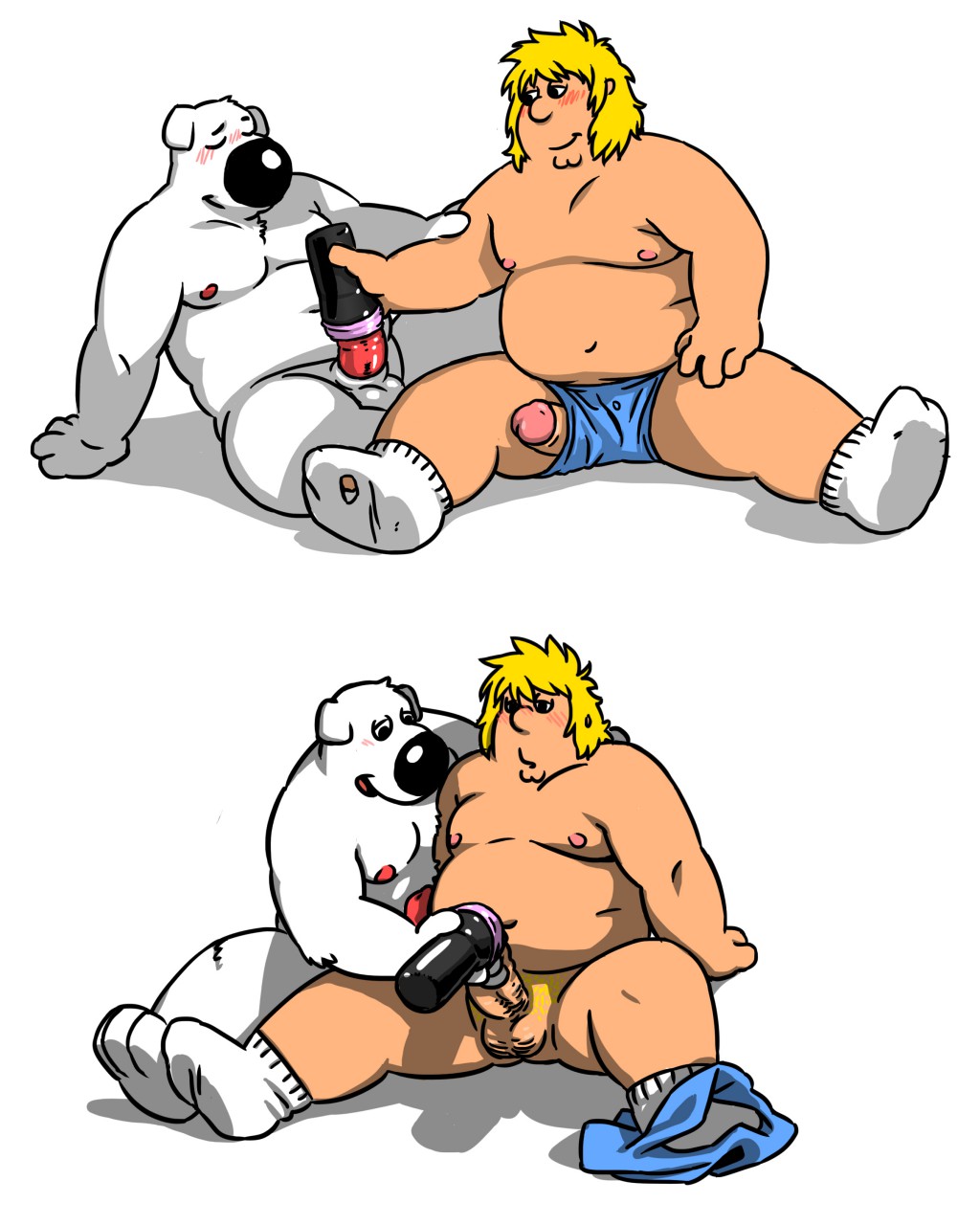 brian_griffin chris_griffin chubby family_guy fleshlight male tagme yaoi