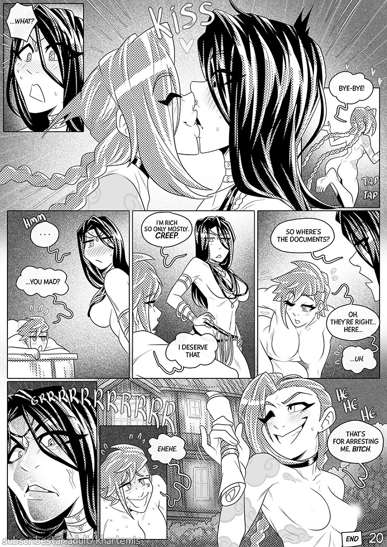 3girls, arcane, arcane caitlyn, arcane jinx, arcane vi, ass, black and white, caitlyn kiramman, censored, comic, female, incest, jinx (league of legends), khartemis, kissing, league of legends, lesbian kiss, riot games, scribble censor, sisters, text, vi, yuri