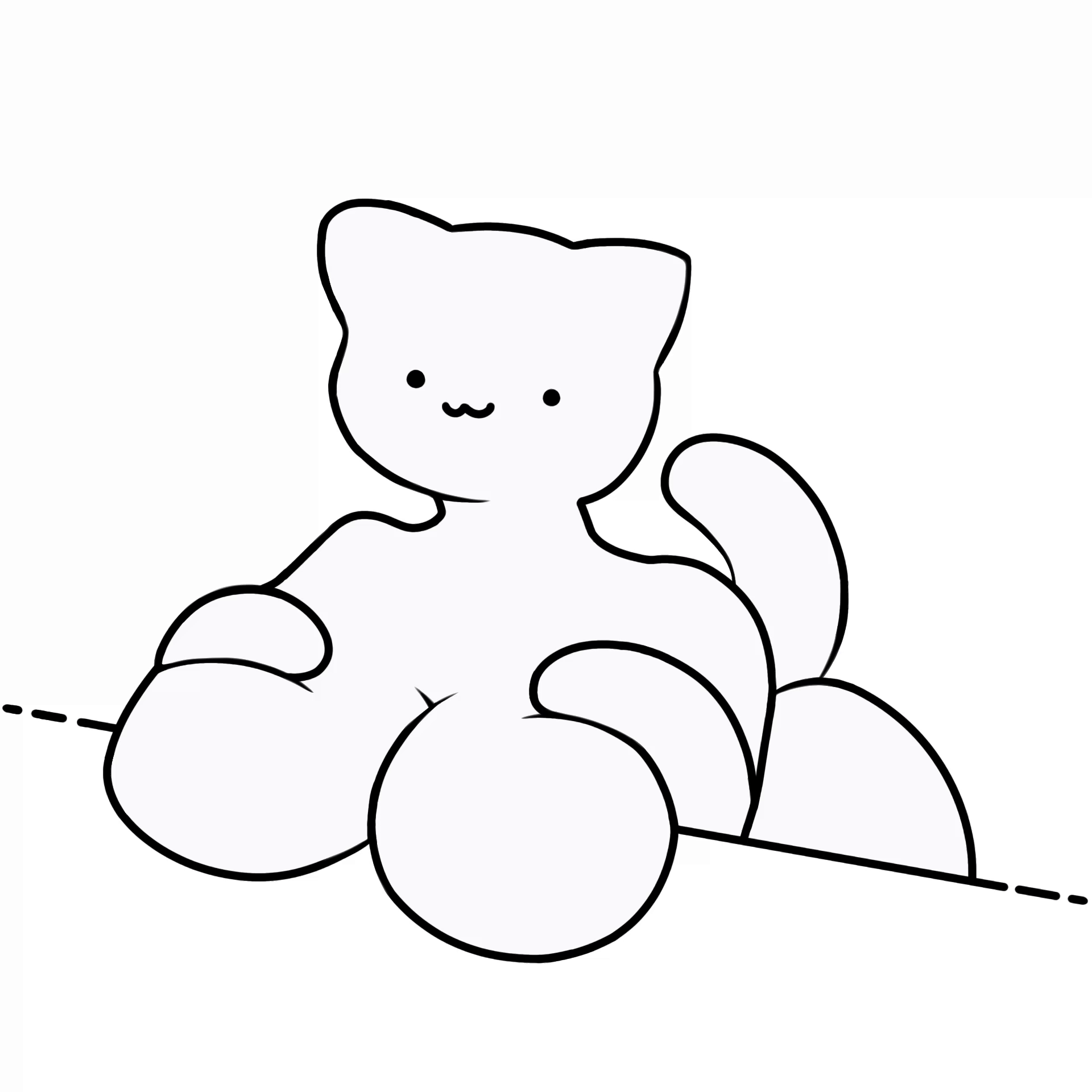 :3, 1:1, 1girls, 2 frame animation, 2025, 2d, alternate version available, animated, anthro, anthrofied, ass, background, big ass, big breasts, black eyes, bongo cat, breasts, digital art, digital media, ear, eyes, feline, female, looking at viewer, meme, missi, nude, nude female, request, sfw version, silly, silly cats, silly face, solo, squish, squished breasts, squishy, squishy breasts, tail, touching breast, touching breasts, white background, white body