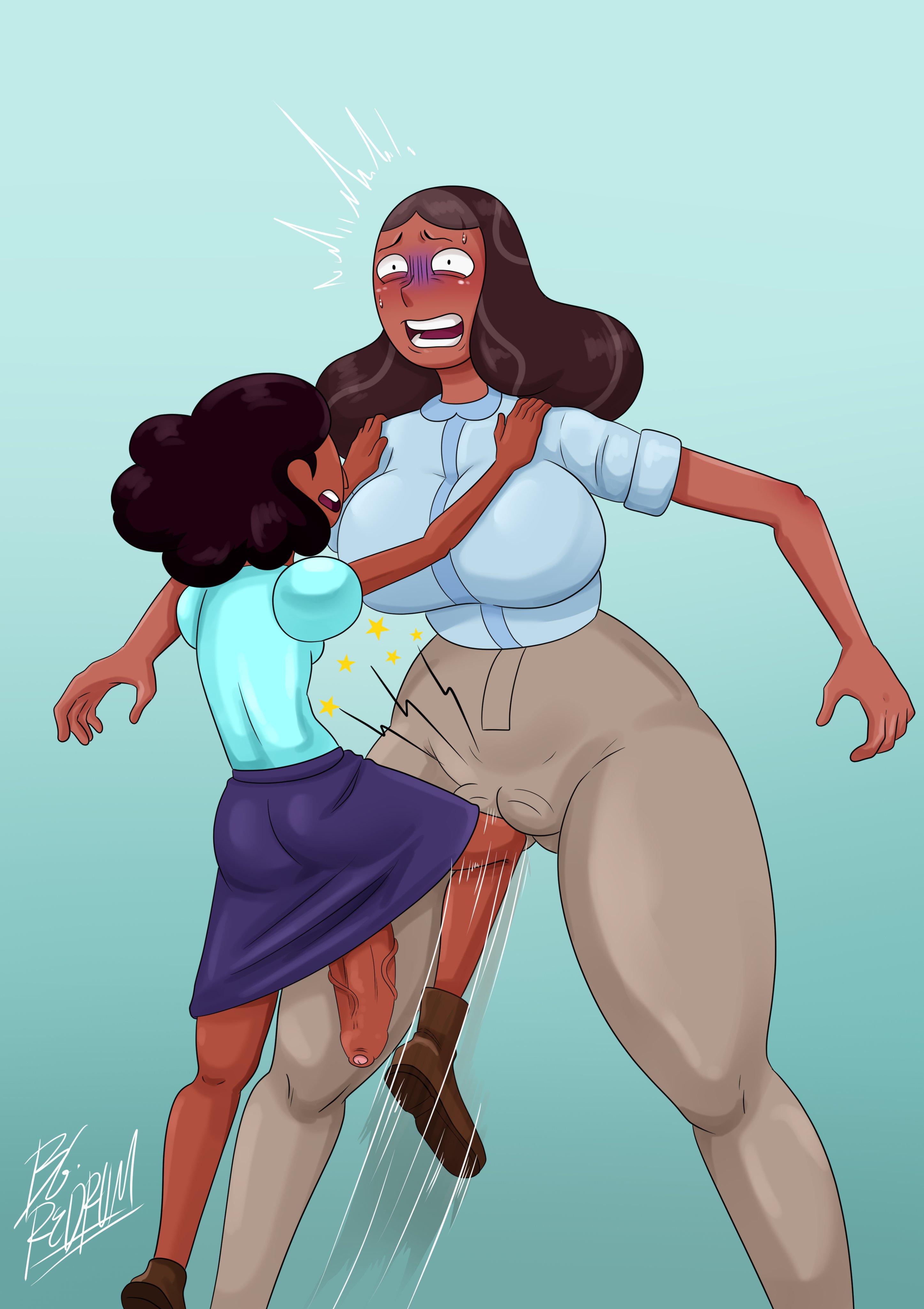 1futa, 1girls, 2d, absurdly large cock, abuse, age difference, balls, balls torture, bgredrum, big breasts, big penis, breasts, cartoon network, cock, connie maheswaran, cuntbusting, dick, enormous cock, enormous penis, fat cock, female, flaccid, flaccid penis, foreskin, foreskin all the way, foreskin folds, futa, futanari, gigantic penis, huge cock, hung, impossible fit, intersex, long penis, milf, nude, nude female, penis, priyanka maheswaran, steven universe, uncircumcised, veins, veiny, veiny penis, very fat cock, very veiny penis