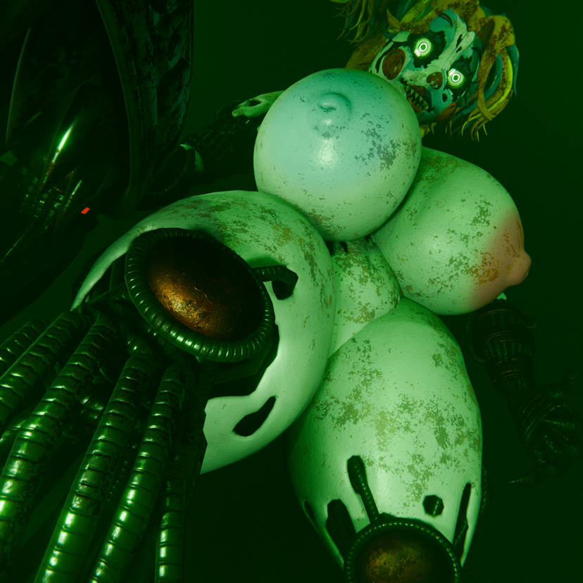 1female 3d big_breasts female five_nights_at_freddy's fnaf horror looking_at_viewer massive_breasts masteryorg0 scrap_baby scrap_baby_(fnaf) scrap_mommy tagme thick_thighs