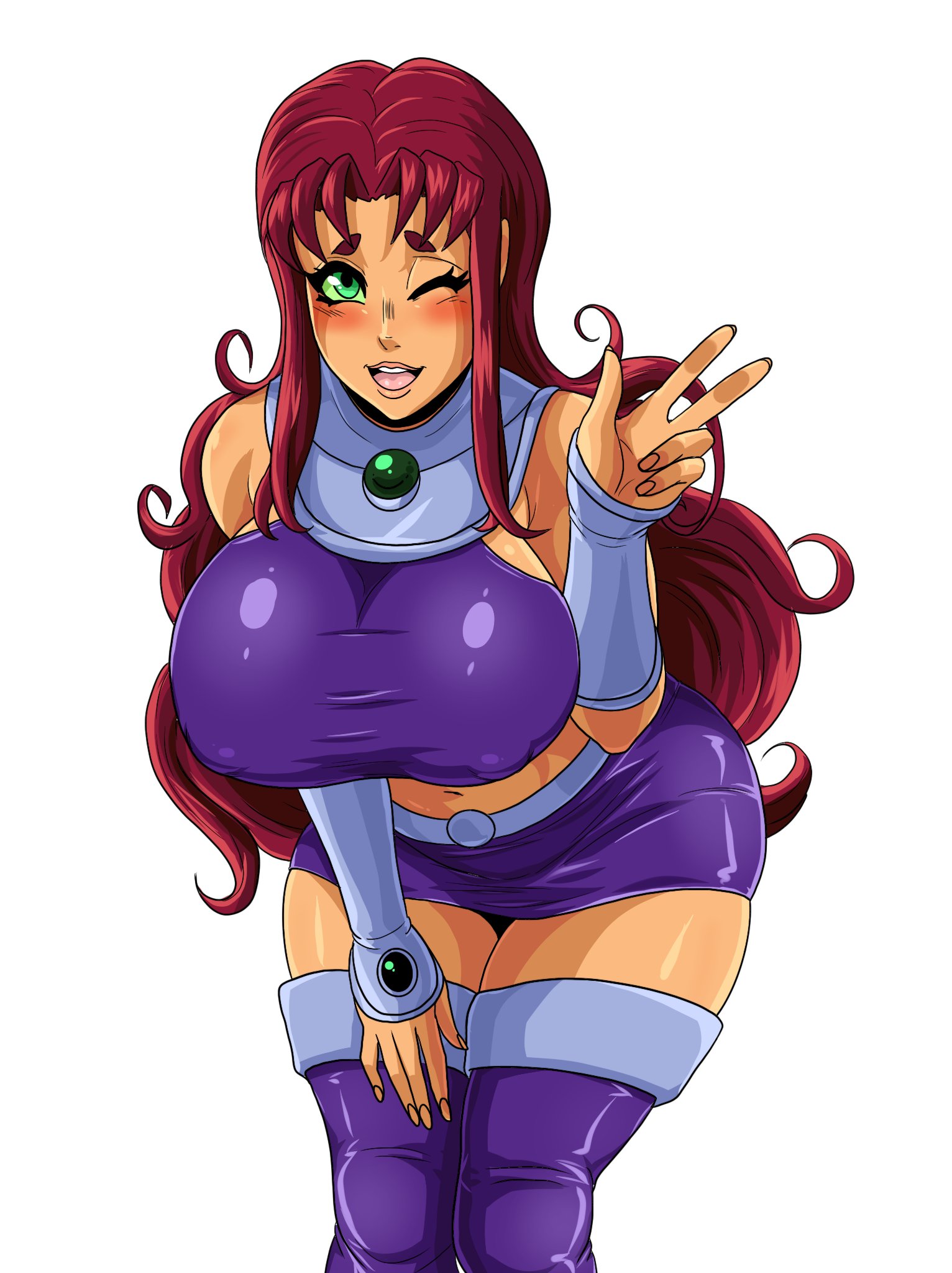 1girls, alien, alien girl, alien humanoid, ass, big ass, big breasts, breasts, bust, busty, chest, curvaceous, curvy, curvy figure, dc, dc comics, digital media (artwork), female, female focus, green eyes, hips, hourglass figure, huge ass, huge breasts, humanoid, koriand'r, large ass, large breasts, legs, light skin, light-skinned female, mature, mature female, ninja-8004, orange body, orange skin, orange-skinned female, red hair, slim waist, starfire, tamaranean, teen titans, thick, thick hips, thick legs, thick thighs, thighs, voluptuous, waist, wide hips