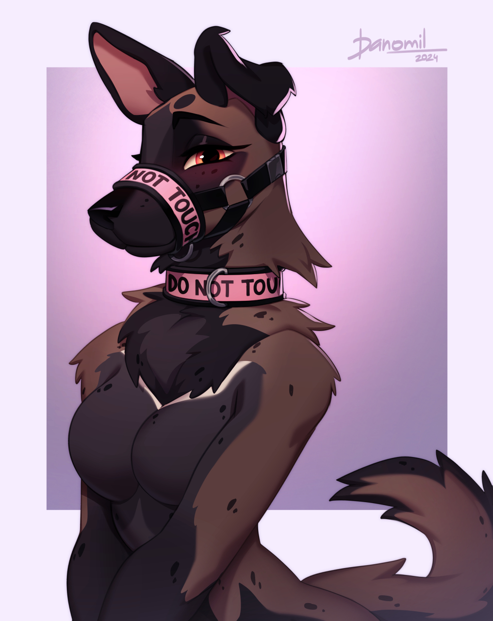 anthro blush collar danomil female furry muzzled tagme