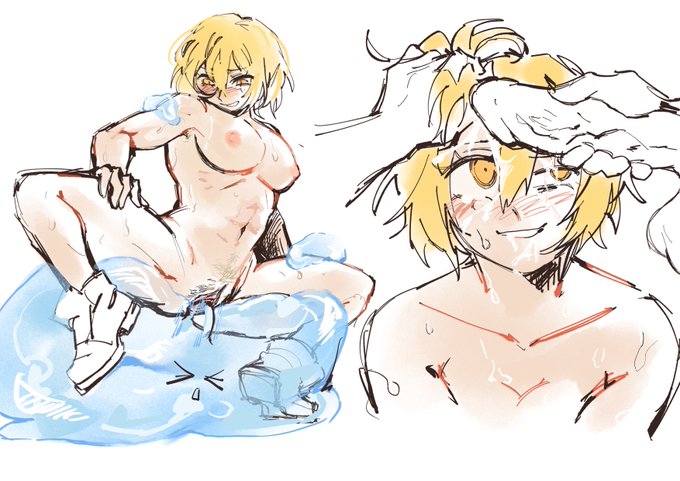 1boy, 1boy1girl, 1girl, 1girl1boy, 1girls, 1girls1boy, belly, belly button, blonde, blonde female, blonde hair, blonde hair female, blonde-haired female, blush, blush lines, blushing, blushing female, breast grab, breasts, completely naked, completely naked female, completely nude, completely nude female, cum, cum on face, cum on hair, cumming, cumming on face, don quixote (limbus company), female, female focus, interspecies, liliesbloom4me, limbus company, looking at partner, looking up, looking up at partner, medium breasts, monster, naked, naked female, nude, nude female, on top, penetration, penile penetration, penis, penis in pussy, project moon, pubic hair, slime, slime monster, slime sex, solo, solo female, solo focus, stomach, sweat, sweatdrop, sweating, tagme, yellow eyes, yellow hair