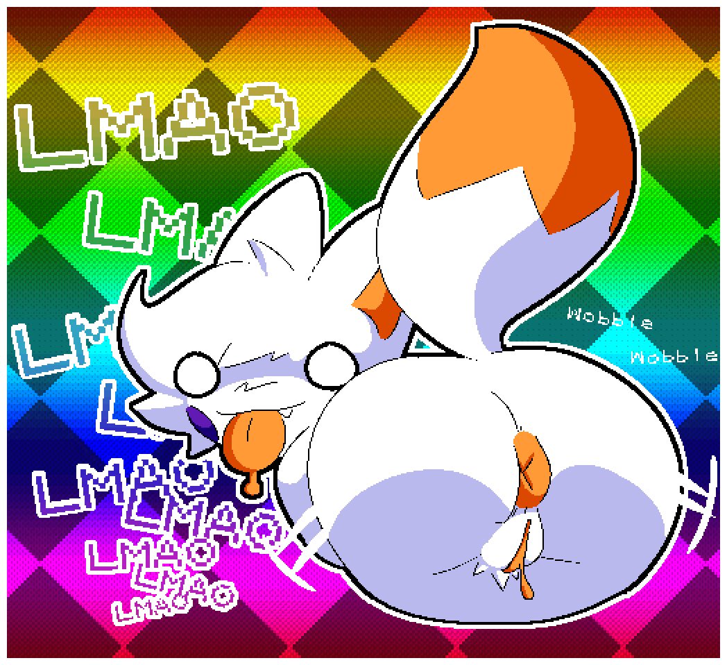 anus, ass focus, bent over, breakcoreyuri, female only, five nights at freddy's, five nights at freddy's: sister location, five nights at frickbears, five nights at frickbears 3, lolbit (fnaf), lolbit (frickbears), showing ass, solo, sticking out tongue