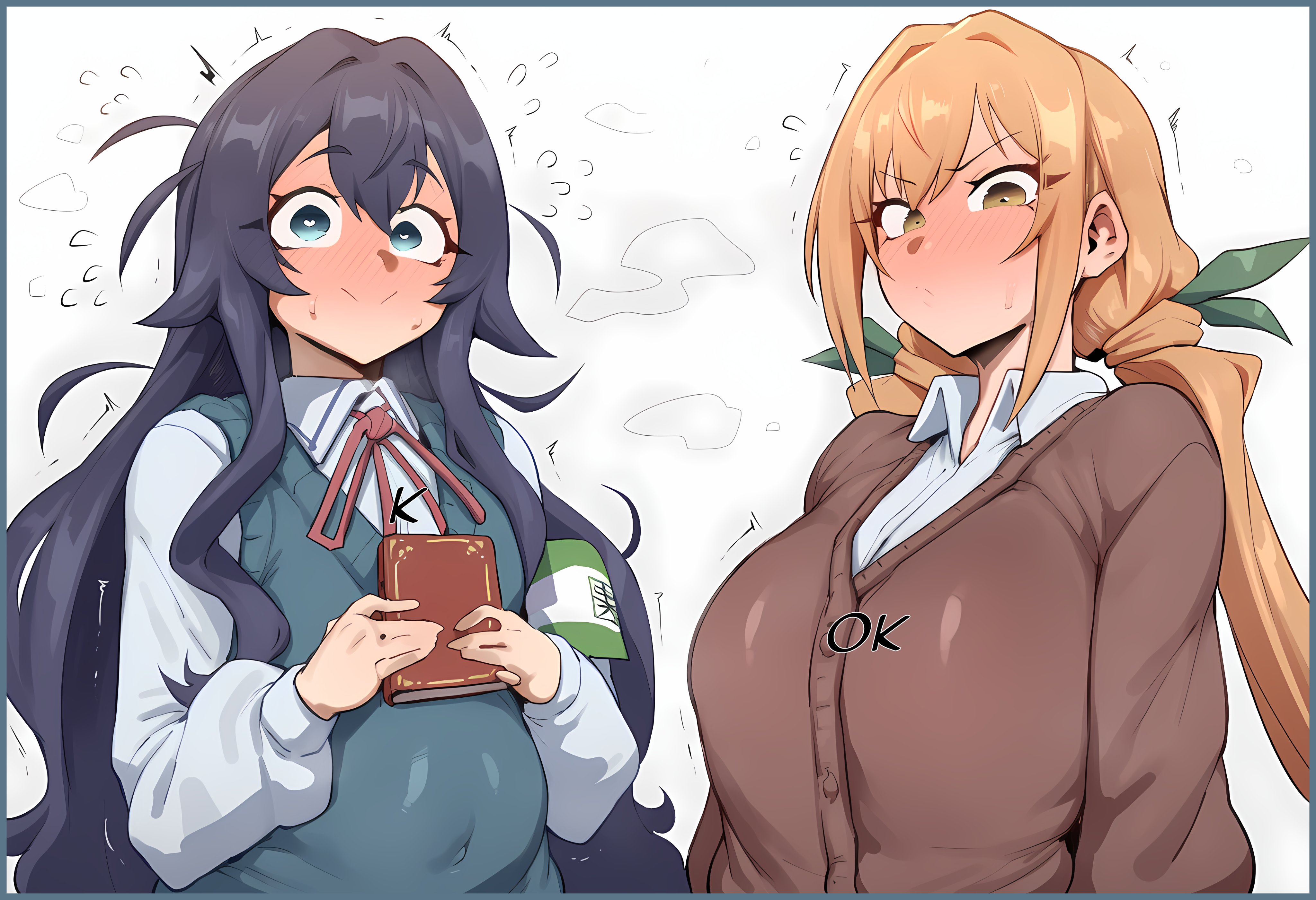 ai, ai assisted, ai generated, blizzie ai, inda karane, kimi no koto ga dai dai dai dai daisuki na 100-nin no kanojo, yoshimoto shizuka