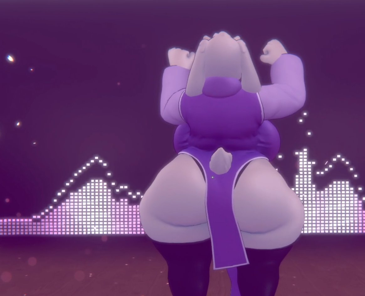 3d big_ass big_breasts breasts bubble_butt chunkerbuns female furry huge_ass milf tagme thick_thighs toriel undertale wide_hips