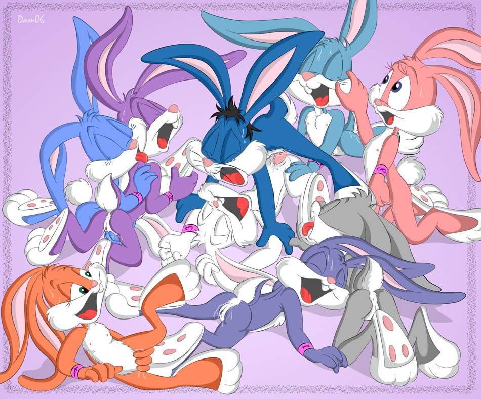 2006 anthro babs_bunny dam female fur furry male mammal rabbit straight tagme tiny_toon_adventures uncensored yuri