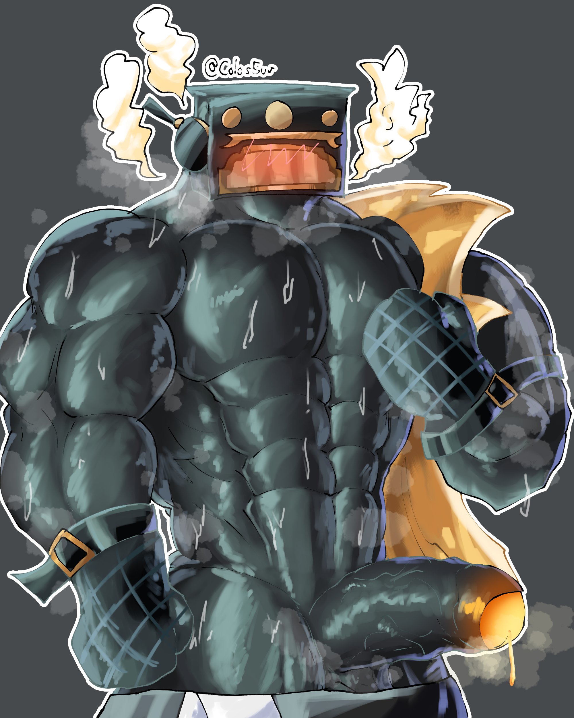 bara, big cock, big dick, big penis, colos5us, cookie run, cookie run kingdom, crk, daddy, devsisters, gay, himbo, male only, not safe for cookies, object head, objecthead, oven, oven head, ovenhead cookie, yaoi