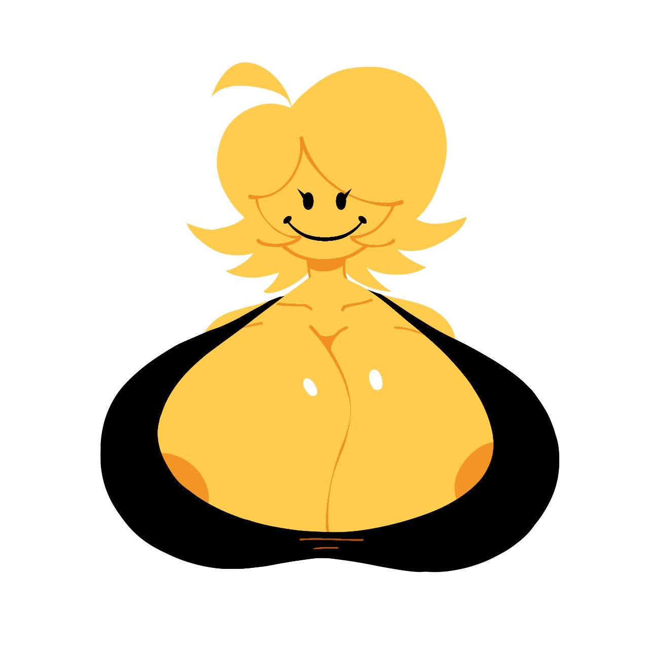 big breasts, breasts, breasts bigger than head, chagoz, ema (emoji), emoji, emoji (race), gigantic breasts, tagme, verity (thatmob)