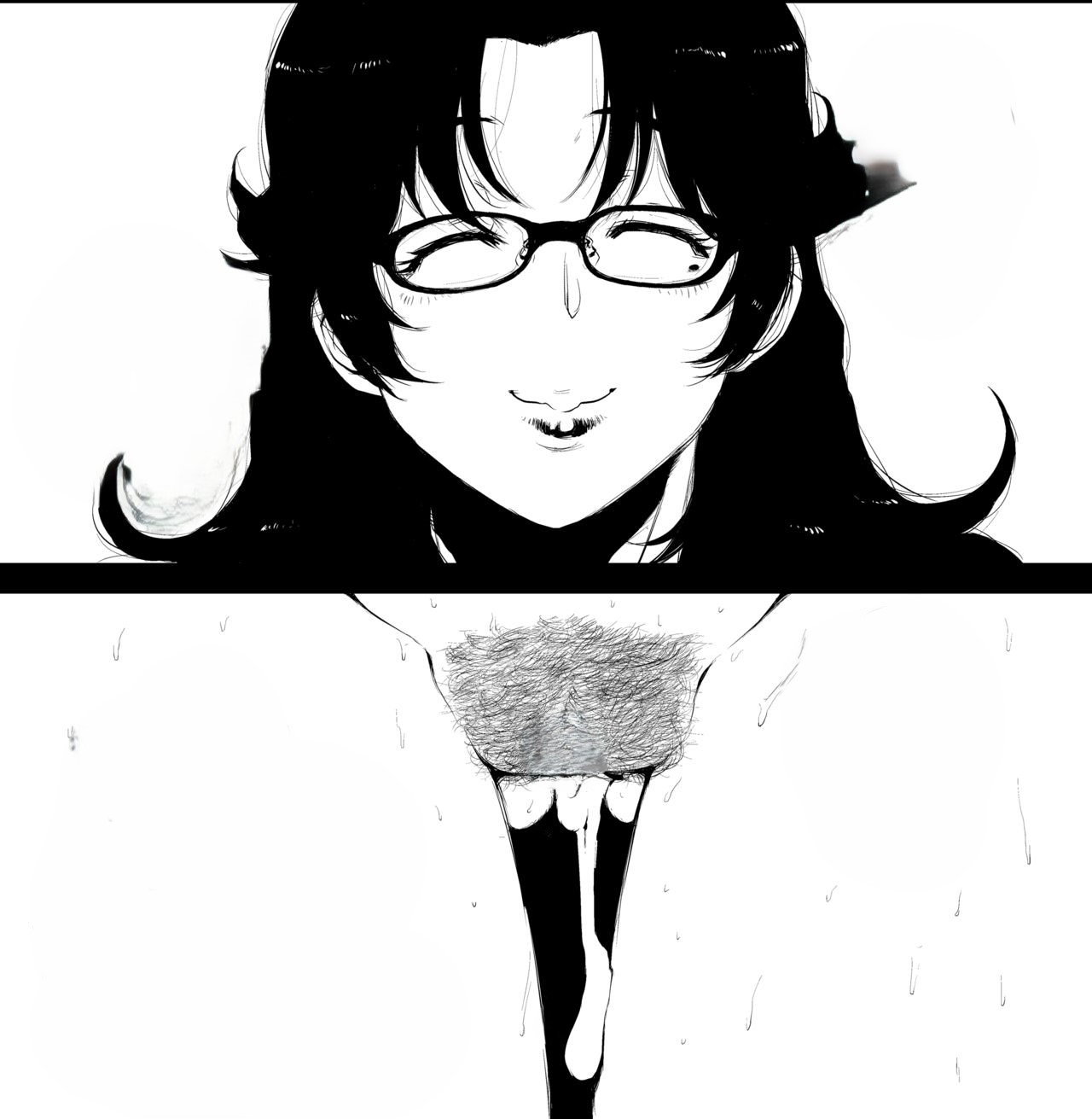 acting innocent, etuzan jakusui, female, filled to the brim, filled uterus, filled with cum, filled womb, implied cheating, implied creampie, implied cuckolding, knocked up, leaking cum from pussy, pussy, stolen womb, walking around with pussy full of cum