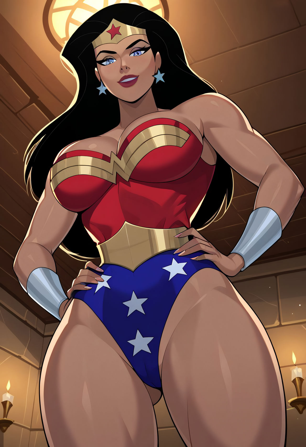 1girls, ai generated, amazon, ass, big ass, big breasts, big thighs, breasts, curvaceous, curvy, curvy figure, dc, dc comics, demigod, demigoddess, diana of themyscira, diana prince, digital media (artwork), doom4rus, female, hips, hourglass figure, huge ass, huge breasts, huge thighs, justice league, large ass, large breasts, large thighs, legs, light skin, light-skinned female, mature, mature female, slim waist, themysciran, thick, thick hips, thick legs, thick thighs, thighs, voluptuous, waist, wide hips, wide thighs, wonder woman, wonder woman (series)
