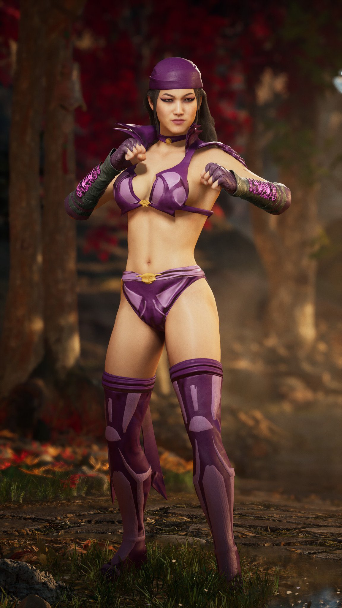 1girls black_hair female female_focus female_human female_only fighter haviksluz li_mei martial_artist mortal_kombat mortal_kombat:_deception mortal_kombat_1_(2023) netherrealm_studios outworld outworlder tan-skinned_female tan_body tan_skin