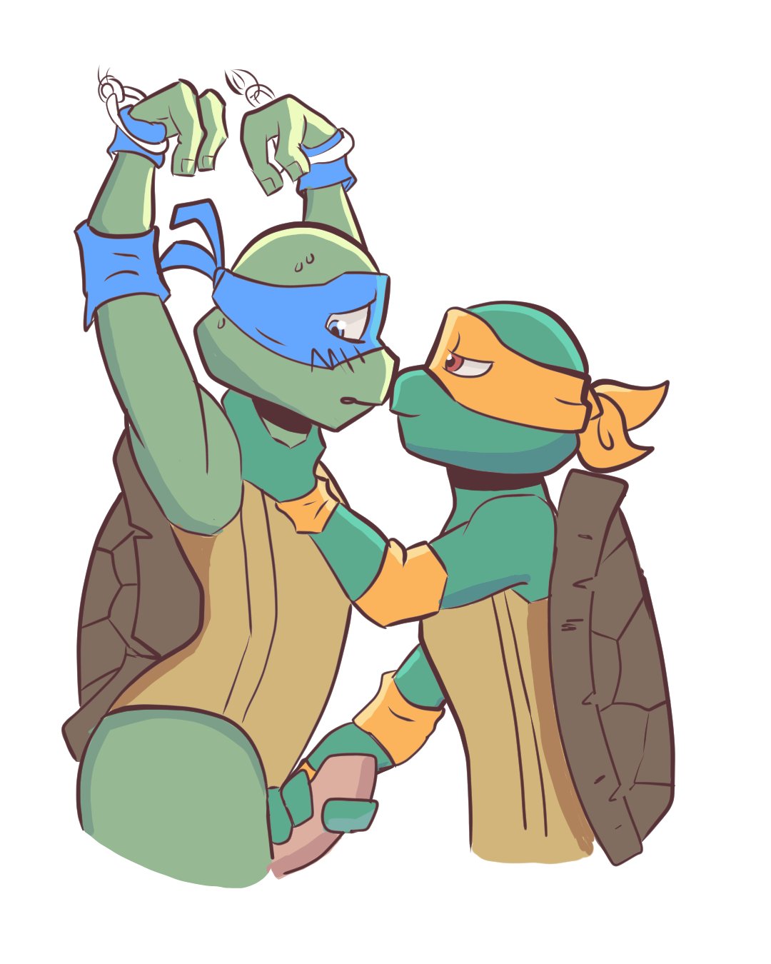 animal_genitalia armpit armpits brothers gay incest leo leonardo leonardo_(mutant_mayhem) leonardo_(tmnt) michelangelo michelangelo_ michelangelo_(mutant_mayhem) michelangelo_(tmnt) nsfw teenage_mutant_ninja_turtles:_mutant_mayhem that_rat_furry yaoi