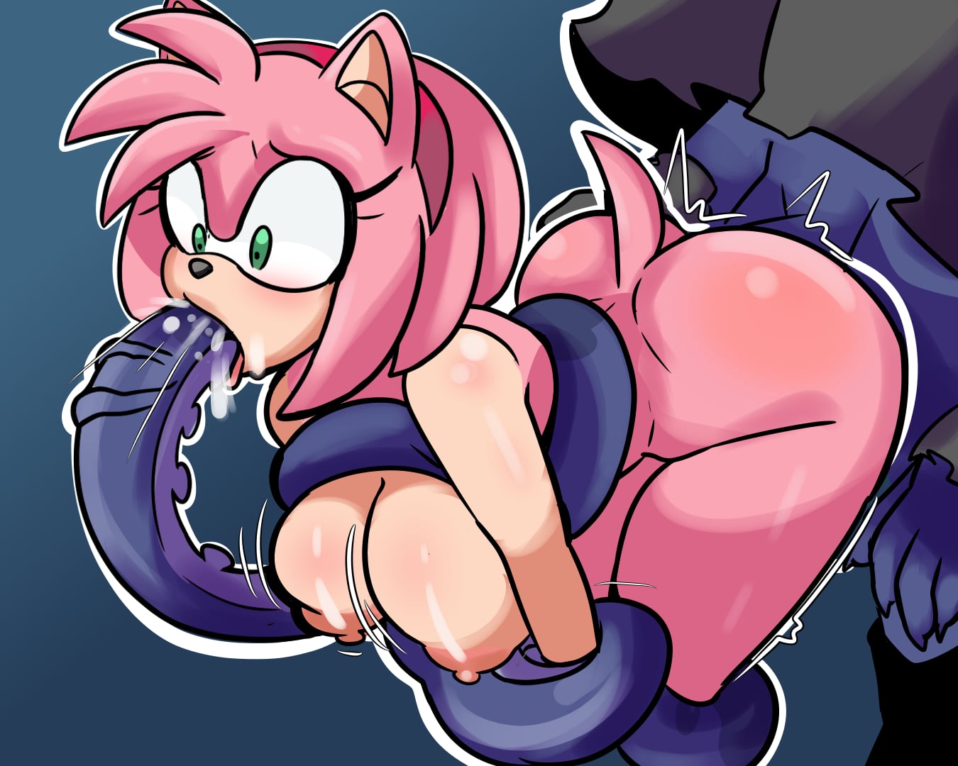 amy rose, ass, big ass, big breasts, big butt, big nipples, big thighs, big titties, breasts, curvaceous, curvaceous female, curvaceous figure, curvy, curvy figure, curvy hips, erokuman04, female, female focus, furry, furry female, furry only, male, mimic the octopus, nipples, nude, nude female, penetration, penis, penis in pussy, pink fur, pussy, rape, sega, sonic (series), sonic the hedgehog (comics), sonic the hedgehog (idw), sonic the hedgehog (series), tentacle, tentacle in mouth, tentacle rape, tentacle sex