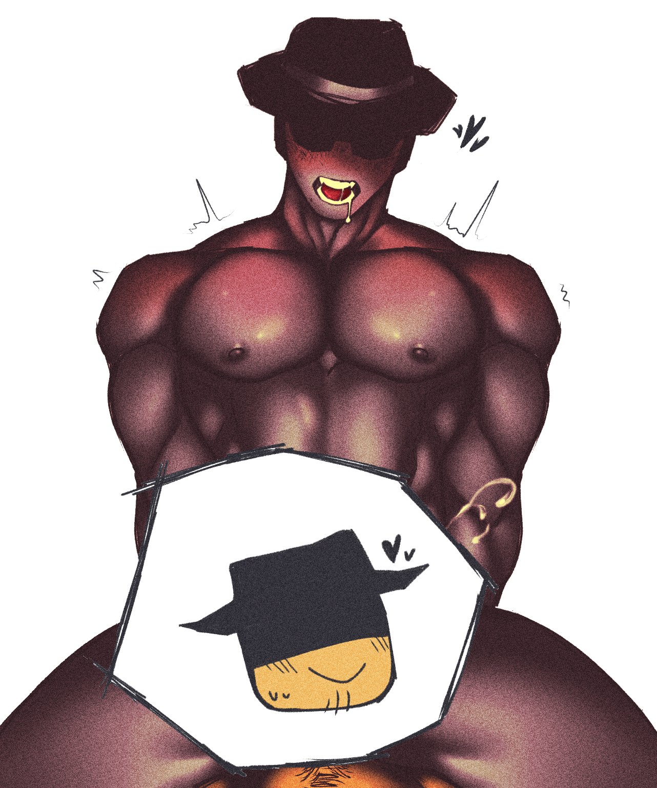2boys, abs, balls, breasts, censored, chance (forsaken), cum, cum out, cumming, dream game, drooling, face, forsaken (roblox), gay, gay sex, grey body, grey face, grey skin, hairy balls, hat, hat only, legs, mafioso, mafioso (dream game), male, male only, male tits, mouth open, mrghoulzone, muscular, muscular male, no shirt, no watermark, nude, nude male, oh my god, oh my goodness gracious, roblox, roblox game, robloxian, sex, shade, shaded, shaking, shirtless, shirtless male, shivering, teeth showing, teeth visible, tits out, wearing glasses, wearing hat