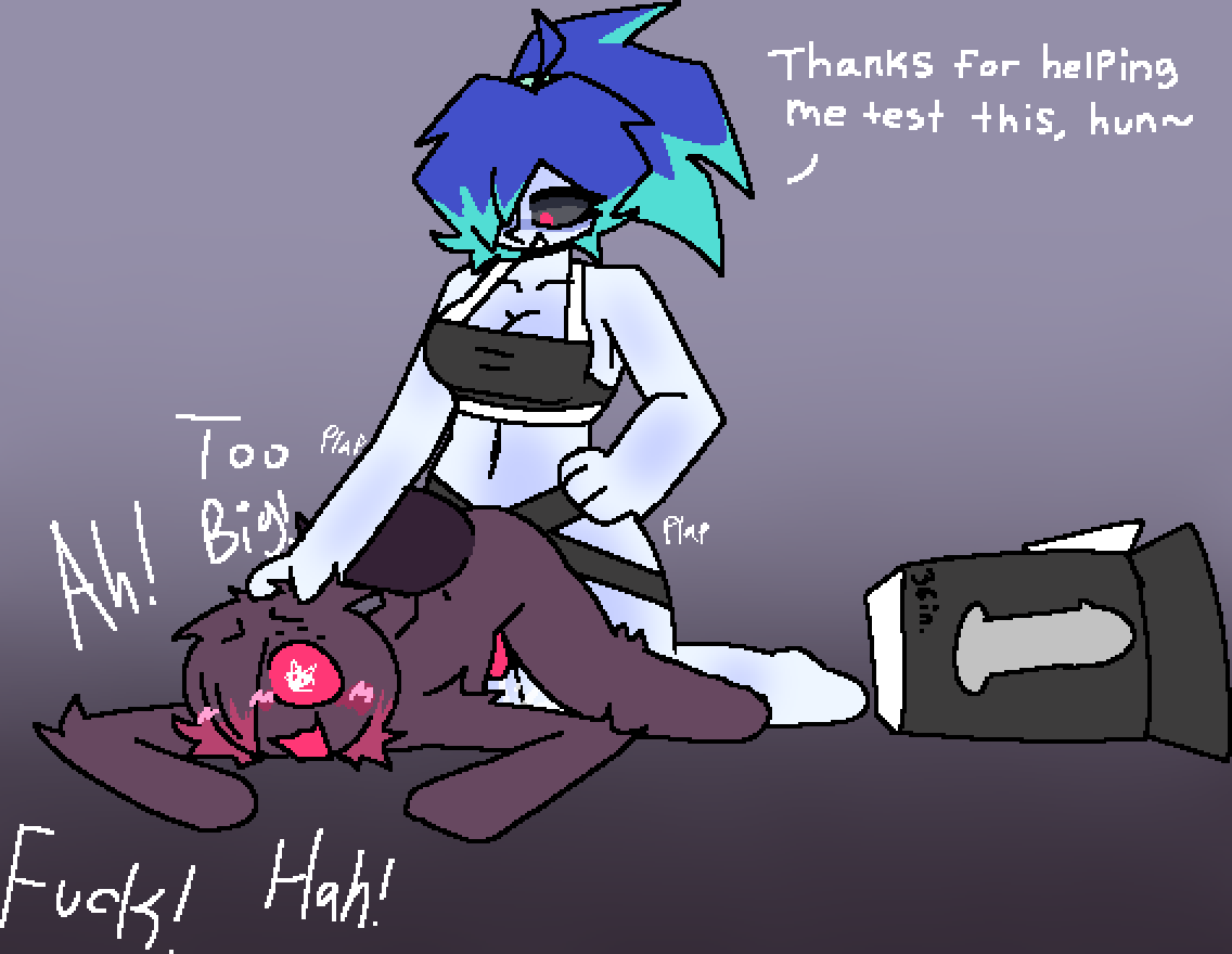 1dickgirl 1futa 1girls abysmalcha0s anal anal_sex anal_sex anthro arachnid arachnid_humanoid blue_hair bottomless female female_penetrating femdom furry ghost ghost_girl kimberly_(superbharm0ny) luz_(superbharm0ny) naked nude oc original original_character pegging self_upload spider spider_girl sports_bra strap-on strapon superbharm0ny topwear trans_woman trans_woman_(lore) transfem