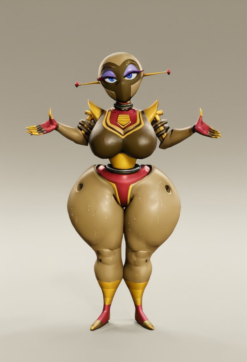 1girls 1robot_girl 3d 3d_model ai ai_generated alien_humanoid big_ass big_breasts big_butt bubble_ass bubble_butt counselor_dish duck_dodgers female female_focus female_only fembot green_body martian robot robot_girl robot_humanoid simple_background solo solo_female solo_focus tagme thick_ass thick_thighs vulkyasha_(style)