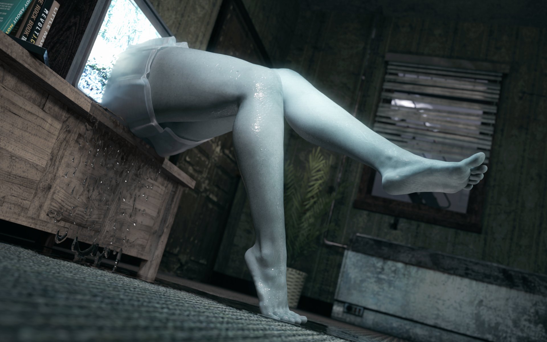 1girls, 3d, big breasts, breasts, bust, busty, chest, curvaceous, curvy, curvy figure, dead by daylight, female, female focus, ghost, ghost girl, hips, hourglass figure, huge breasts, large breasts, legs, light skin, light-skinned female, mature, mature female, nightmare waifu, onryo, pale skin, pale-skinned female, sadako yamamura, slim waist, spirit, the ring, thick, thick hips, thick legs, thick thighs, thighs, waist, wide hips, word2, yamamura sadako