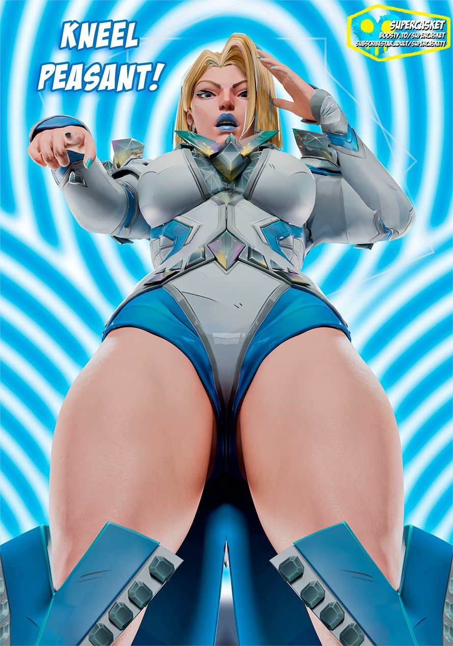 1girls, 3d, accurate art style, acezdib, ass, below view, big ass, big breasts, big thighs, blonde female, blonde hair, blue lipstick, blue nails, bob cut, boots, breasts, bust, busty, chest, curvaceous, curvy, curvy figure, emma frost, emma frost (marvel rivals), female, femdom, hellfire club, high heel boots, high heels, hips, hourglass figure, huge ass, huge thighs, hypnosis, hypnotizing viewer, large ass, large thighs, legs, light skin, light-skinned female, low-angle view, marvel, marvel comics, marvel rivals, mature, mature female, mind control, mutant, slim waist, snowbunny mind control, supercasket, thick, thick hips, thick legs, thick thighs, thighs, viewed from below, voluptuous, waist, white queen, wide hips, wide thighs, x-men