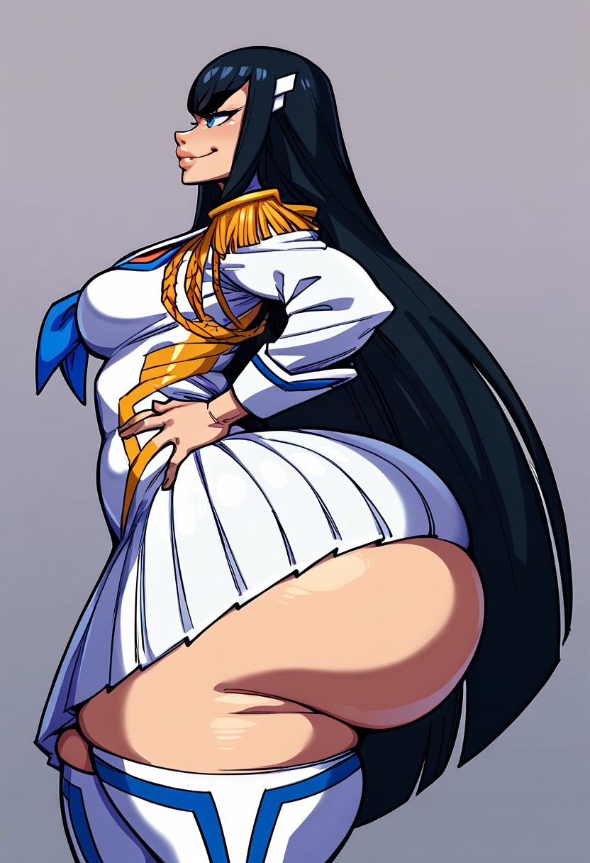 1female, 1girls, ai generated, ass, ass focus, big ass, big breasts, bottom heavy, breasts, bubble butt, dumptruck ass, enormous ass, fat ass, female, female only, gargantuan ass, gigantic ass, ginormous ass, goonable, gvukub, huge ass, humongous ass, hyper, hyper ass, kill la kill, kiryuuin satsuki, mature, mature body, mature figure, mature woman, milf, mommy, perfect ass, perfect body, perfection, rare, round ass, solo, solo female, thick, thick ass, thick thighs, thighs, voluptuous, voluptuous female, wide hips
