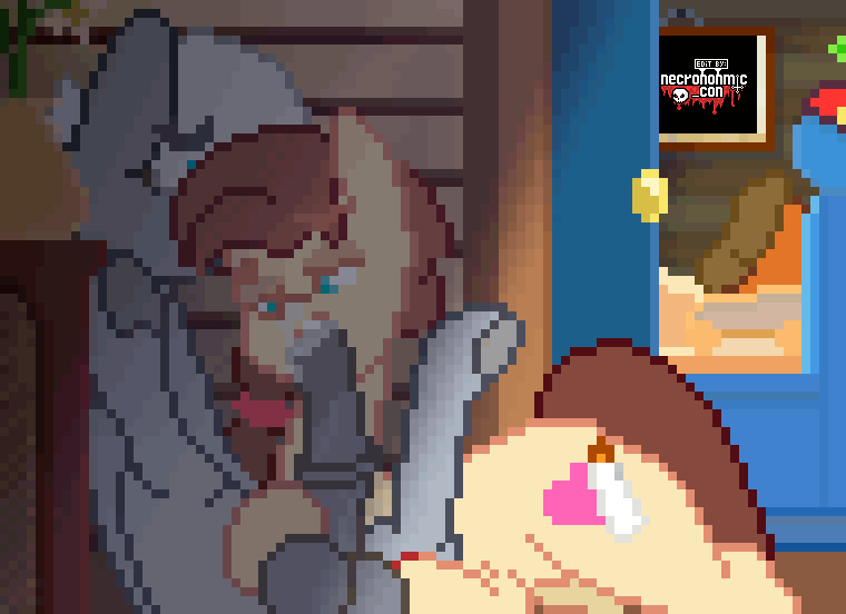 blowjob horsecock necronomic_con oral pixel_art pony
