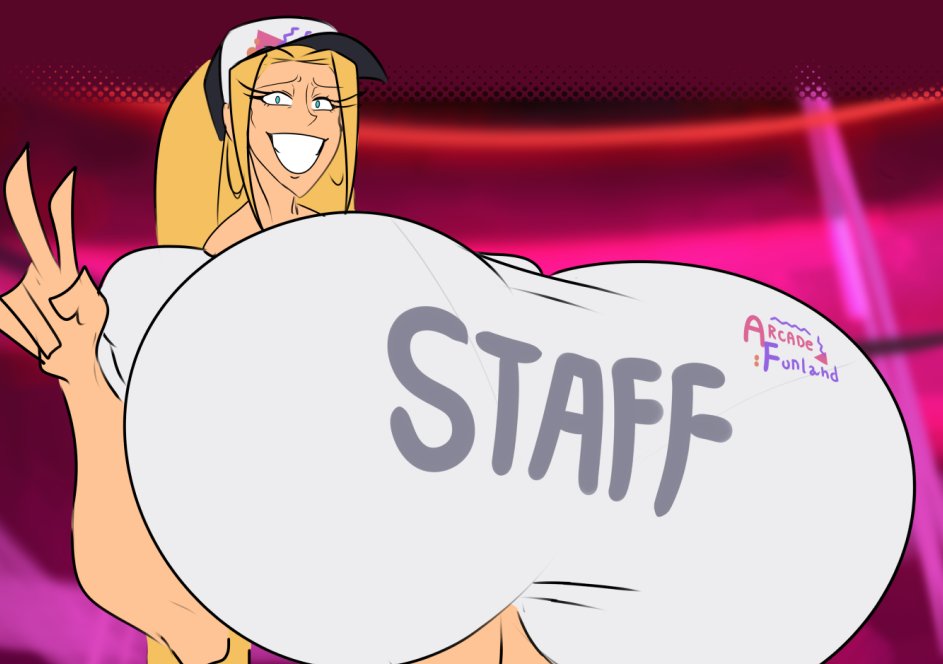blonde hair, blue eyes, breasts, caucasian, cream vanilla, eyelashes, female, gigantic breasts, hat, huge breasts, peace sign, shirt lift, smiling, tasteofchoklit, tastetown (tasteofchoklit), tight clothing, white body, white shirt